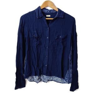 Hollister Blue Button down shirt